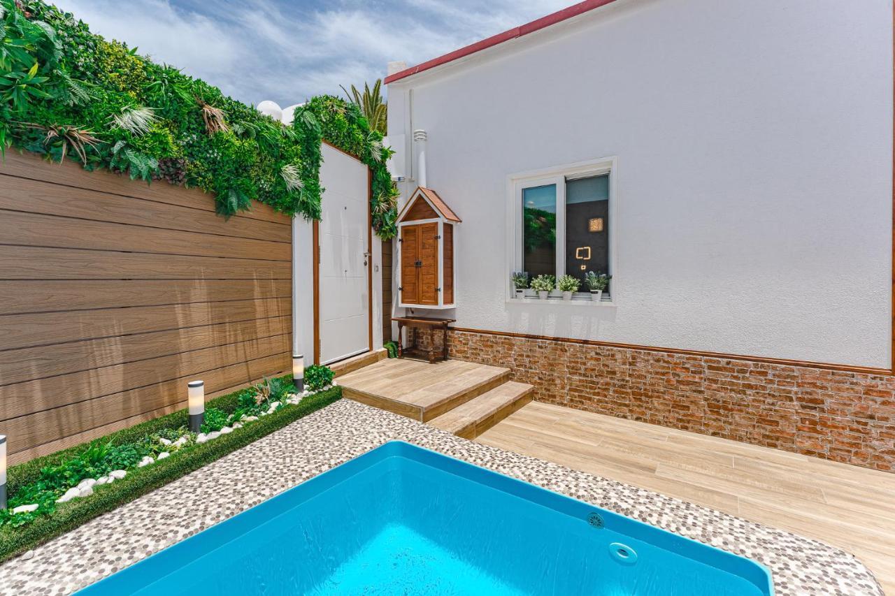 Bungalow Private Pool Bbq Air Conditioning Stunning Ocean View Costa Adeje Dış mekan fotoğraf