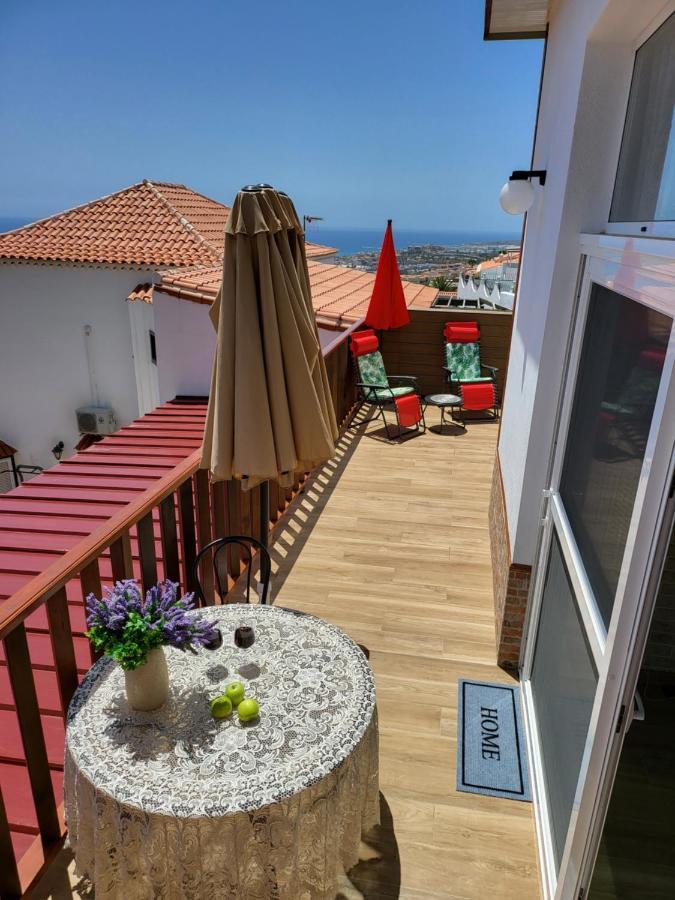 Bungalow Private Pool Bbq Air Conditioning Stunning Ocean View Costa Adeje Dış mekan fotoğraf