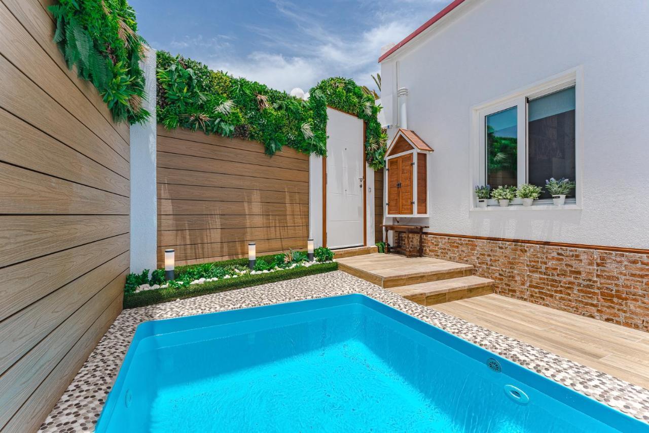 Bungalow Private Pool Bbq Air Conditioning Stunning Ocean View Costa Adeje Dış mekan fotoğraf
